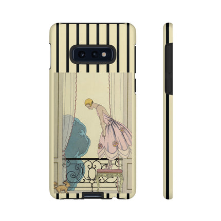 Falbalas et fanfreluches, La Souris by George Barbier Phone Cases