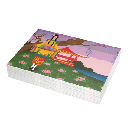 Elegance and Blooms Postcards (envelopes included) - Bundles of 10, 30, 50 Pieces