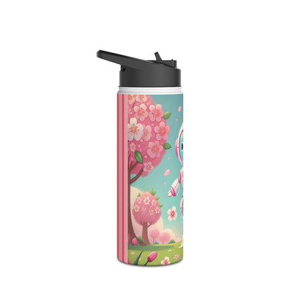Sakura Sentinel Stainless Steel Water Bottle, Standard Lid