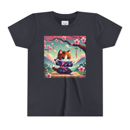Samurai Kitten Youth Short Sleeve Tee
