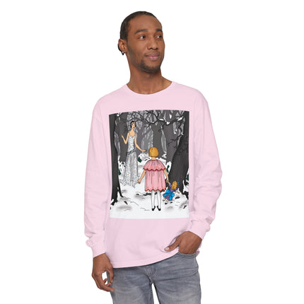 Fairy Tale Elegance Unisex Garment-dyed Long Sleeve T-Shirt
