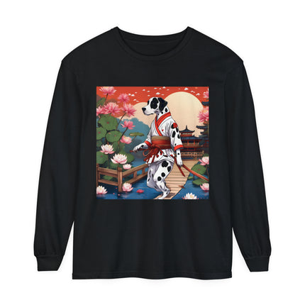 Doberman of the Rising Sun Long Sleeve T-Shirt