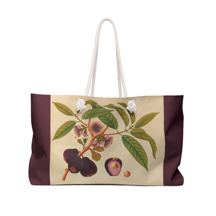 Album of watercolors of Asian fruits and flowers Pl.05 by Anonymous Weekender Bag