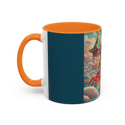 The Celestial Crab Navigator Colorful Mugs (11oz, 15oz)
