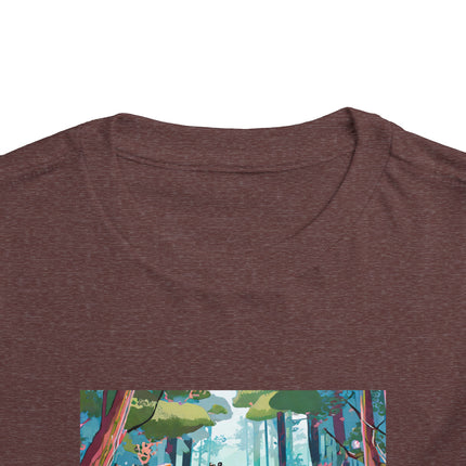 Whimsical Woodland Toddler Short Sleeve Tee