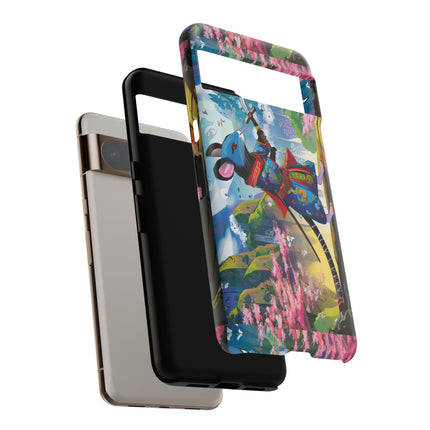 Cyber Samurai Rat Phone Cases
