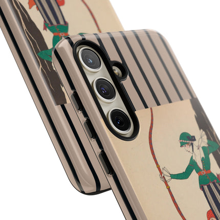 L'Arc Rouge by George Barbier Phone Cases