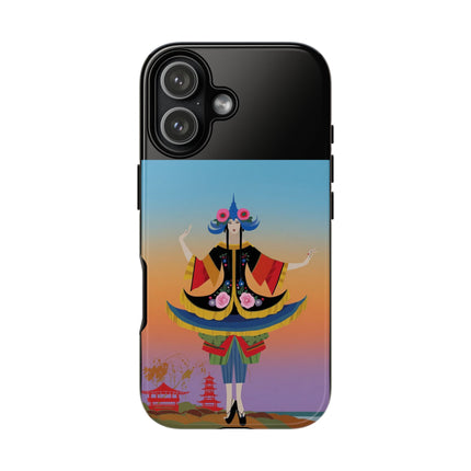 Colorful Dancer Phone Case – Vibrant Grace & Cultural Elegance