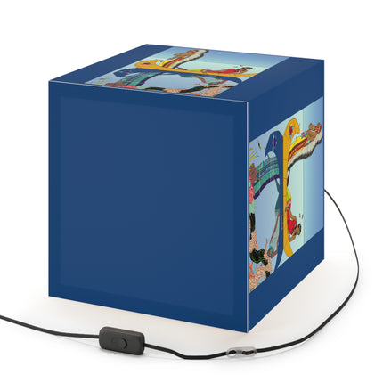 Le long du Missouri by George Barbier Light Cube Lamp