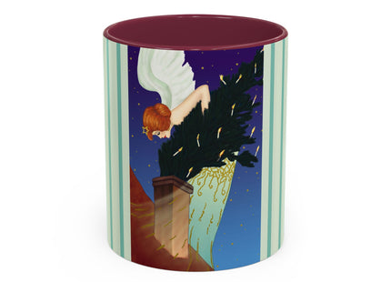 The Christmas Angel Colorful Mugs (11oz, 15oz)