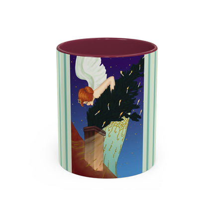 The Christmas Angel Colorful Mugs (11oz, 15oz)