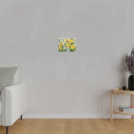 Golden Daffodils by Tanigami Kônan – Japanese Botanical Grace