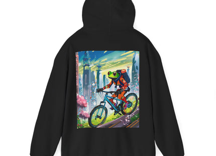 Cyberpunk Frog – Heavy Blend™ Hooded Sweatshirt