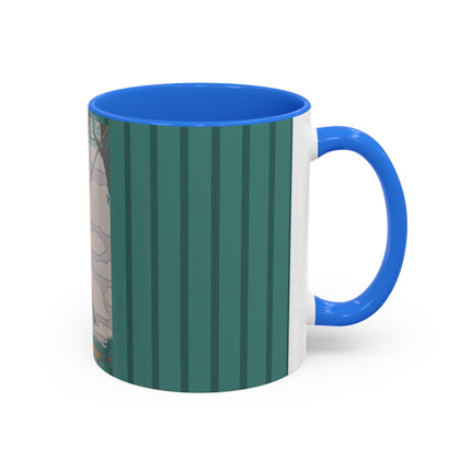 La balançoire by Georges Lepape Colorful Mugs (11oz, 15oz)