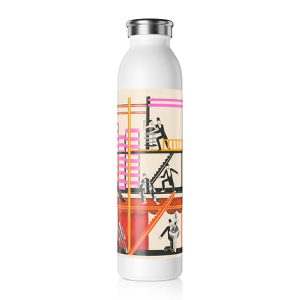 Maquettes de Théatre 4 by Alexandra Exter Slim Water Bottle