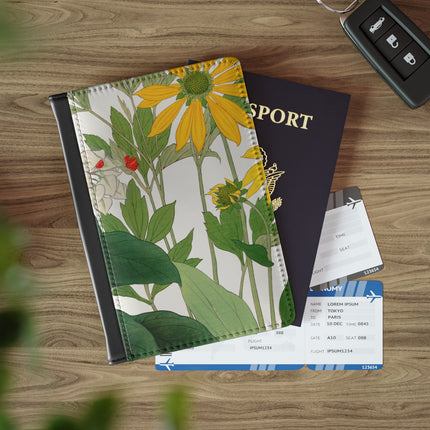 Clerodendrum & Rudbeckia Flower by Tanigami Kônan Passport Cover