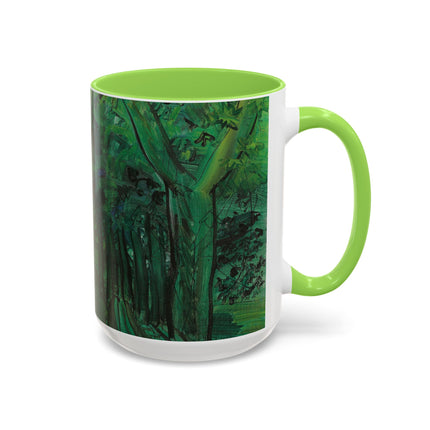 Route en forêt by Raoul Dufy Colorful Mugs (11oz, 15oz)