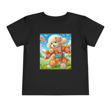 Chrysanthemum Meadow Play Toddler Short Sleeve Tee