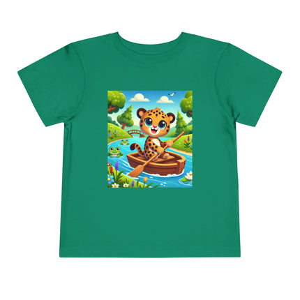 Little Explorer on the River Toddler Short Sleeve Tee
