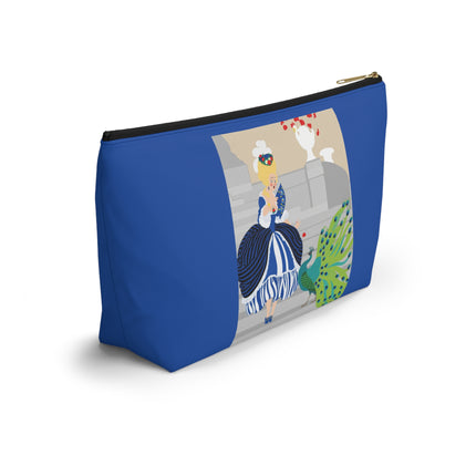 Peacock Courtesan Cosmetic Bag – Whimsical Elegance & Royal Splendor