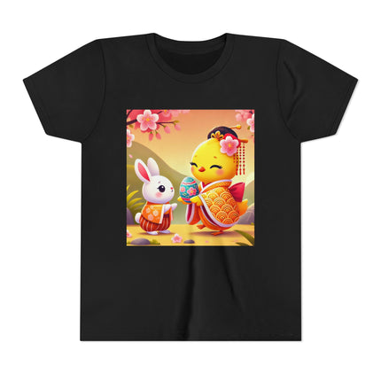 Whimsical Springtime Exchange Youth Short Sleeve Tee