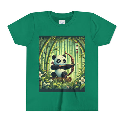 Bamboo Archer Panda Youth Short Sleeve Tee