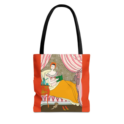 A Moment of Elegance and Comfort Tote Bag (AOP)