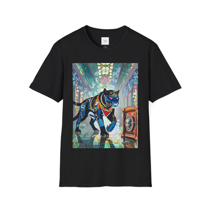 Cyber Panther's Hunt Softstyle T-Shirt