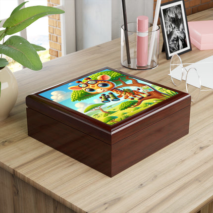 Giraffe Lookout Scout Chest