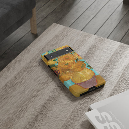 Vase with Twelve Sunflowers by Vincent Van Gogh Phone Cases