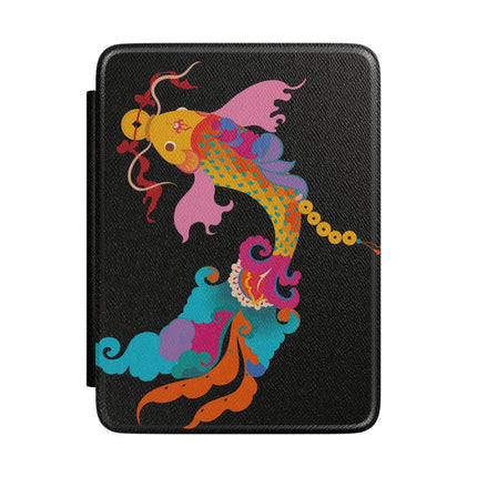 Golden Koi Kindle Case – Lucky Swim & Vibrant Fortune