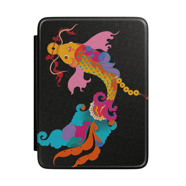 Golden Koi Kindle Case – Lucky Swim & Vibrant Fortune