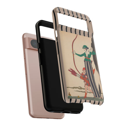 L'Arc Rouge by George Barbier Phone Cases