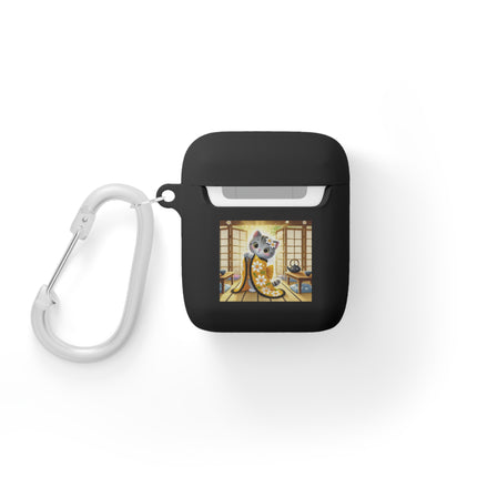 Playful Kitten in the Tea Room AirPods and AirPods Pro Case