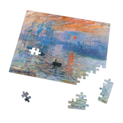 Sunrise by Claude Monet Puzzle (30, 110, 252, 500-Piece)