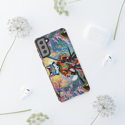 Cyberpunk Samurai Phone Cases