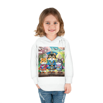 Fluffy Explorers Toddler Pullover Fleece Hoodie