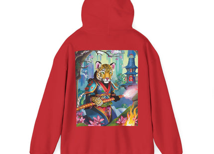 Cyberpunk Leopard – Heavy Blend™ Hooded Sweatshirt