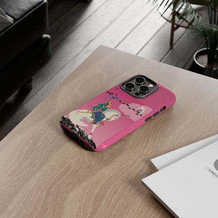 Samurai Princess on the White Steed Phone Case – Epic Grace & Mythic Power