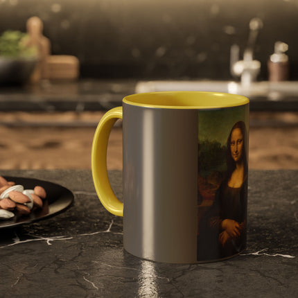 Mona Lisa by Leonardo da Vinci Colorful Mugs (11oz, 15oz)