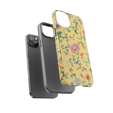 Flower Illustration by Owen Jones Phone Cases