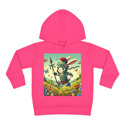 Rabbit Gladiator Toddler Pullover Fleece Hoodie