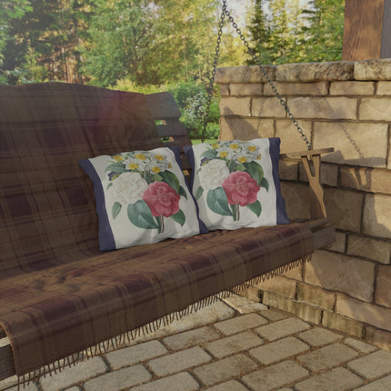 Choix des plus belles fleurs, Plate 015 by Pierre Joseph Redouté Outdoor Pillows