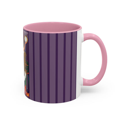 Countdown to Christmas Elegance Colorful Mugs (11oz, 15oz)