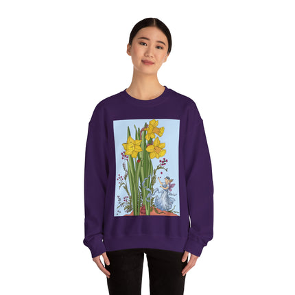 Daffodil Fairy Unisex Heavy Blend™ Crewneck Sweatshirt