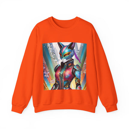 Cyberpunk Chic Unisex Heavy Blend™ Crewneck Sweatshirt