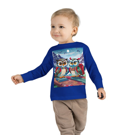 Whimsical Wise Ones Toddler Long Sleeve Tee