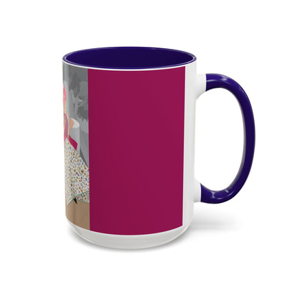The Red Bird Colorful Mugs – Gentle Storybook Charm & Elegant Whimsy