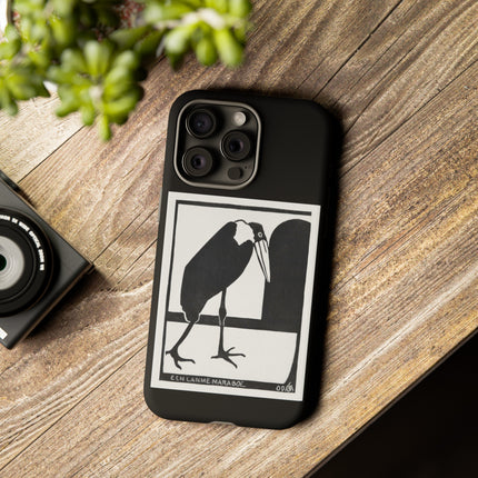 A Lame Marabou by Samuel Jessurun de Mesquita Phone Cases