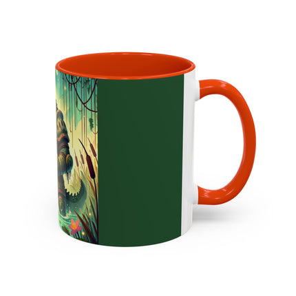 Swamp Tyrant Colorful Mugs (11oz, 15oz)